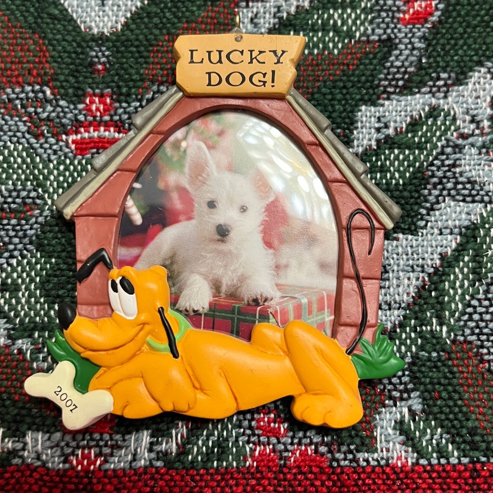 Hallmark Lucky Dog Pluto Frame w Magnetic 2007 - Picture 6 of 10